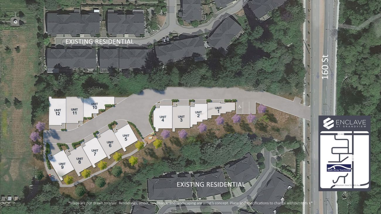 Enclave at Grandview Site Plan